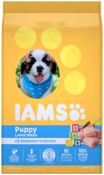 IAMS™ PROACTIVE HEALTH™ LARGE BREED PUPPY CHICKEN & WHOLE GRAINS DRY DOG FOOD image