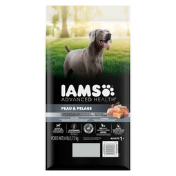 NOURRITURE SÈCHE POUR CHIENS ADULTES IAMS(MC) ADVANCED HEALTH(MC) PEAU ET PELAGE RECETTE AVEC POULET ET SAUMON image