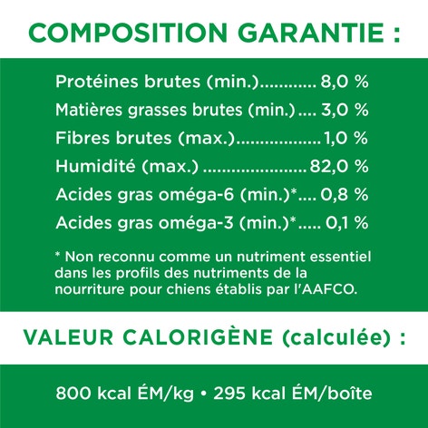 NOURRITURE HUMIDE POUR CHIENS ADULTES IAMS(MC) PROACTIVE HEALTH(MC) SAVEUR DE BŒUF, RIZ, CAROTTES ET HARICOTS VERTS, MORCEAUX EN SAUCE image 1