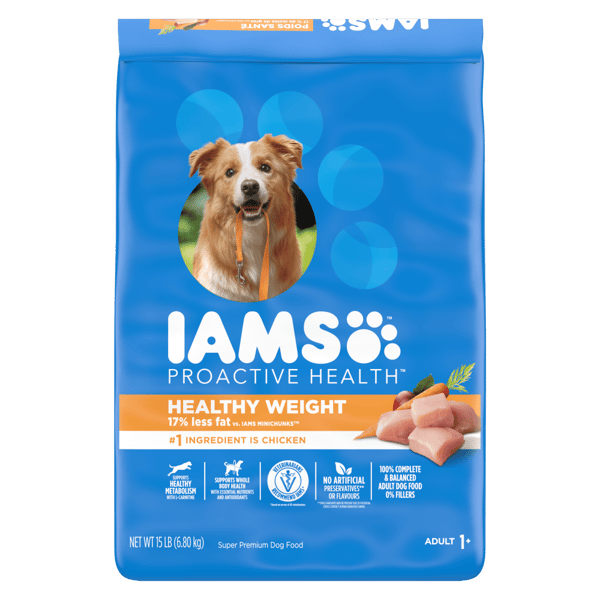 IAMS™ PROACTIVE HEALTH™ HEALTHY WEIGHT CHICKEN DRY DOG FOOD image 1