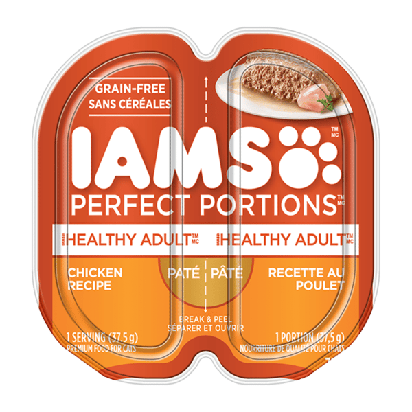 IAMS™ PERFECT PORTIONS™ Healthy Adult Wet Cat Food Chicken Recipe Paté image 1