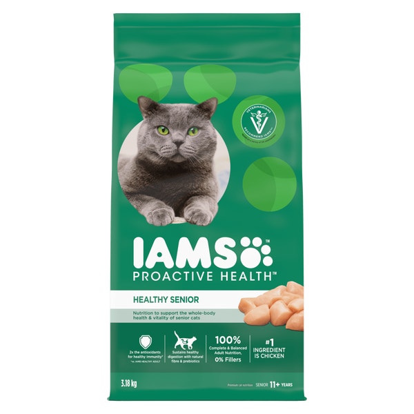 IAMS™ Healthy Senior Dry Cat Food with Chicken image 1