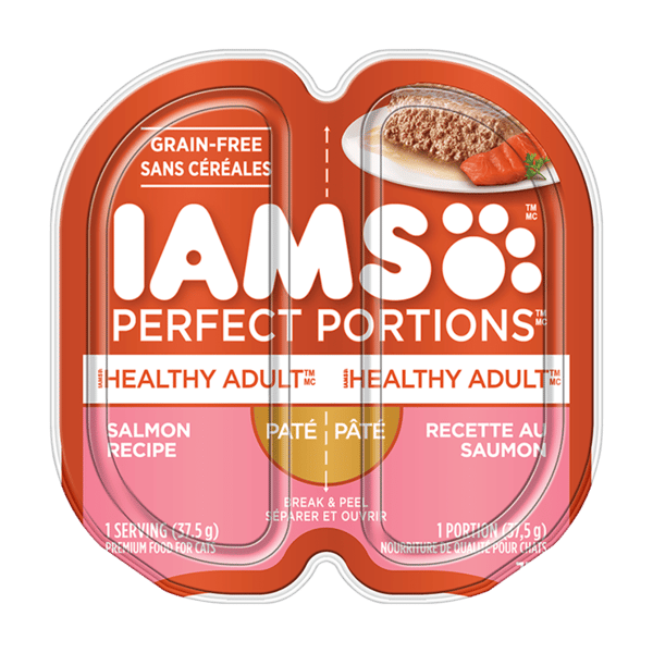 IAMS™ PERFECT PORTIONS™ Healthy Adult Wet Cat Food Salmon Paté image 1