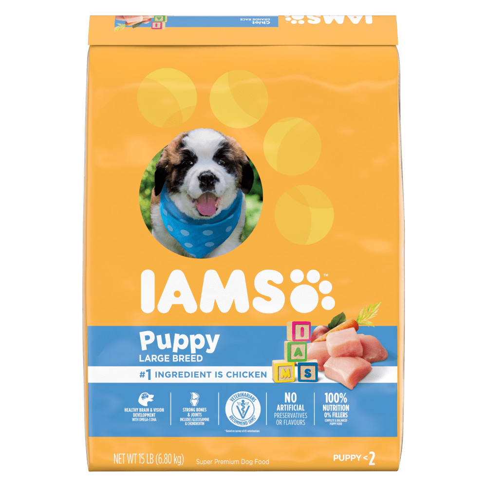 IAMS™ PROACTIVE HEALTH™ LARGE BREED PUPPY CHICKEN & WHOLE GRAINS DRY DOG FOOD image 1