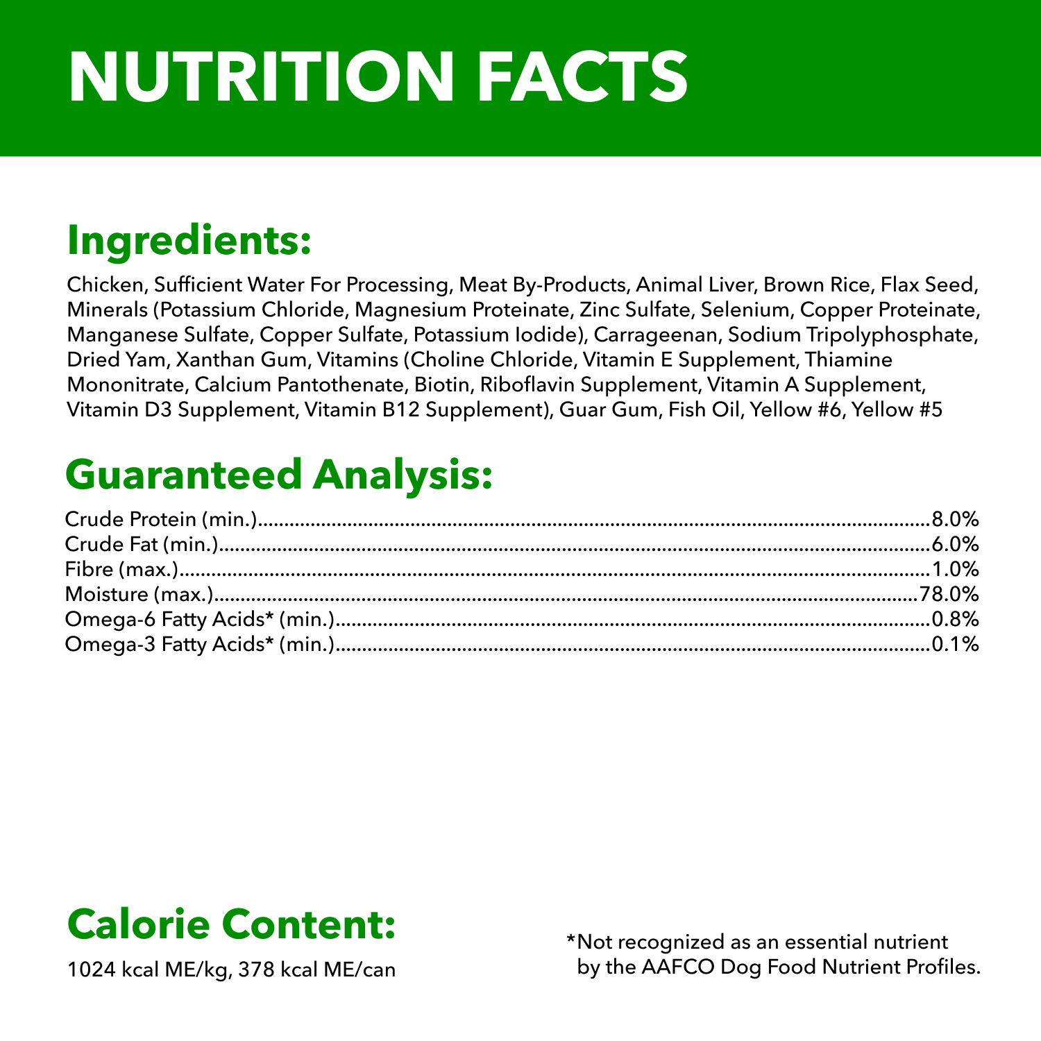 IAMS™ PROACTIVE HEALTH™ Adult Wet Dog Food with Chicken & Whole Grain Rice Classic Ground guaranteed analysis image