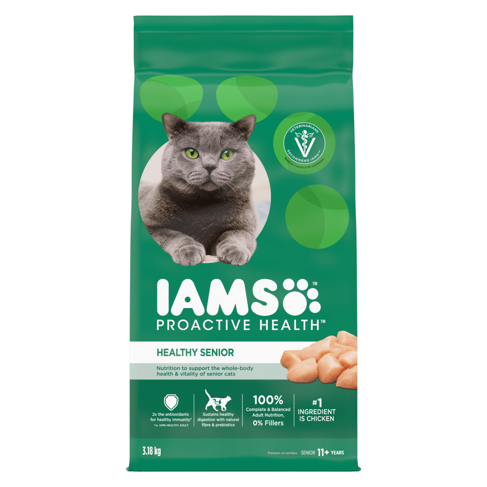IAMS™ PROACTIVE HEALTH™ HEALTHY SENIOR CHICKEN DRY CAT FOOD image 1