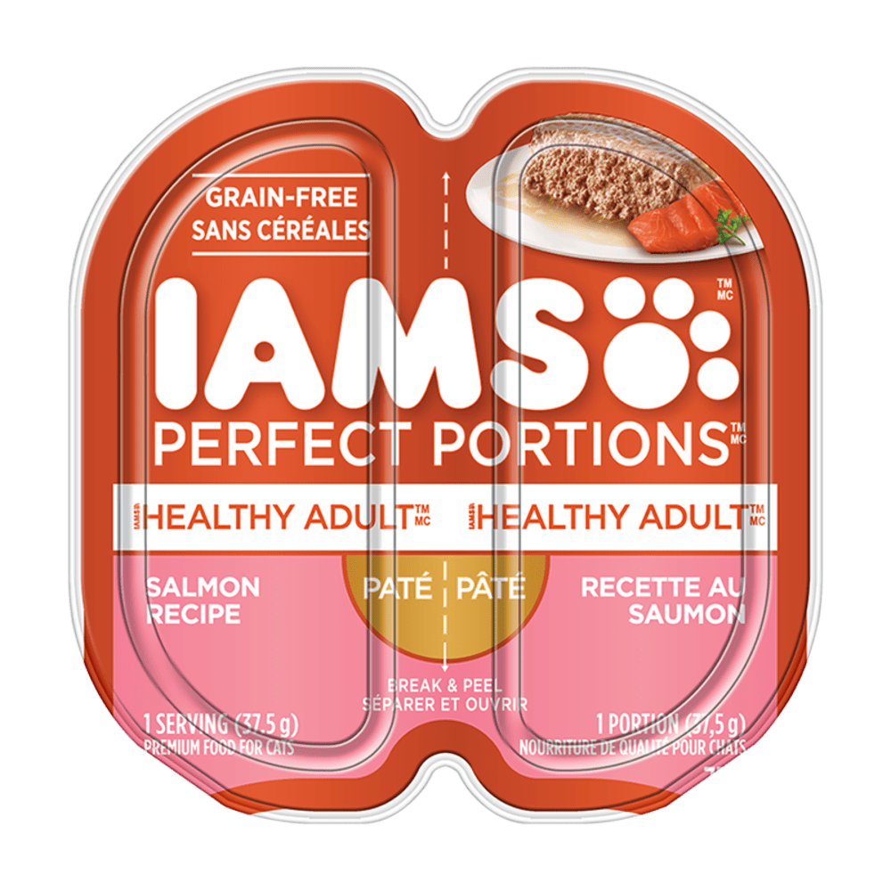 IAMS™ PERFECT PORTIONS™ Healthy Adult Wet Cat Food Salmon Paté image 1
