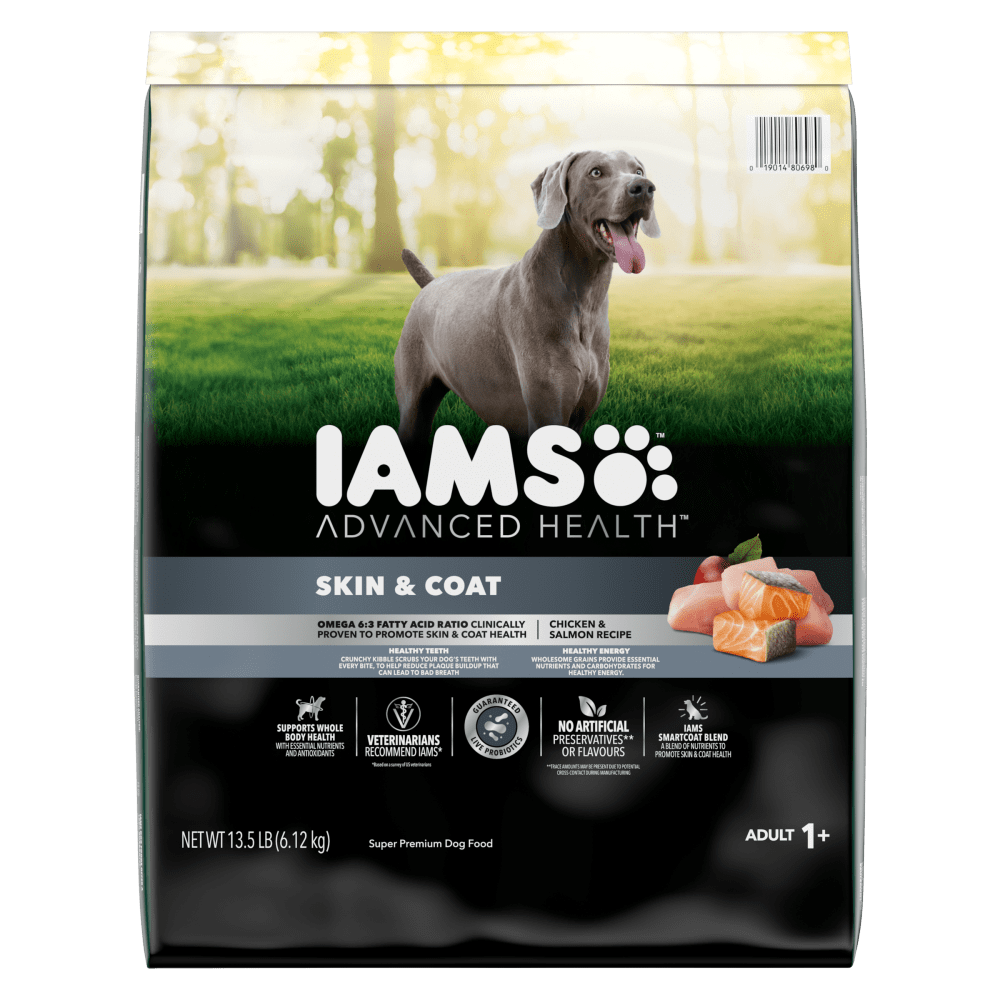 IAMS™ ADVANCED HEALTH™ SKIN & COAT CHICKEN & SALMON ADULT DRY DOG FOOD