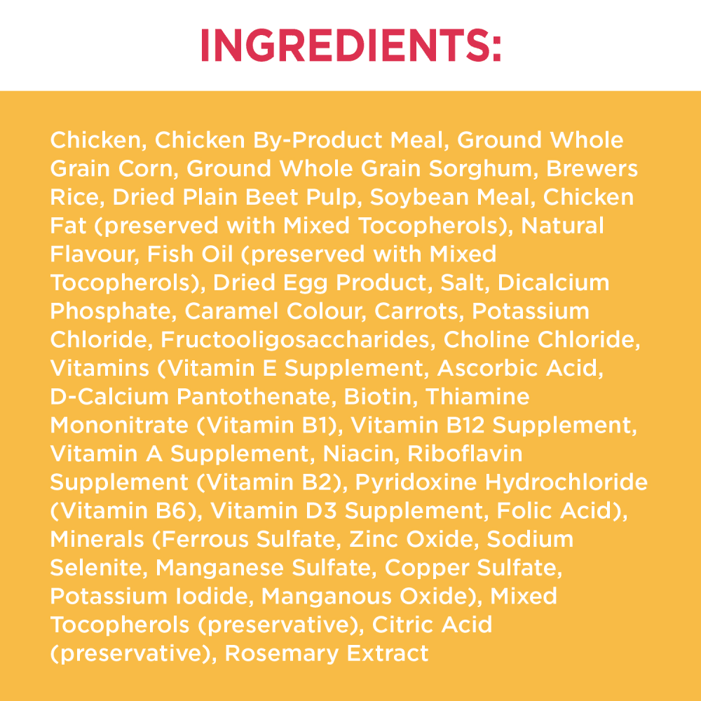 IAMS™ Puppy Dry Dog Food ingredients image